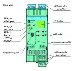 مبدل دمای Pepperl + Fuchs مدل KFD2-UT2-1