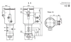 شیر برقی ضد انفجار مکسیل مدل ICO4S 
