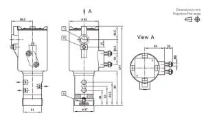 شیر برقی ضد انفجار مکسیل مدل ICO4S 