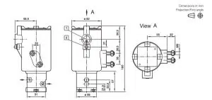 شیر برقی ضد انفجار مکسیل مدل ICO4S 