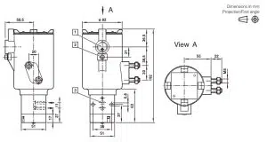 شیر برقی ضد انفجار مکسیل مدل ICO4S 