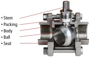 اجزای بال ولو