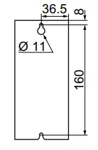 ابعاد فریم AA درایو زیمنس G120
