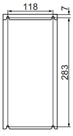 ابعاد فریم C درایو زیمنس G120